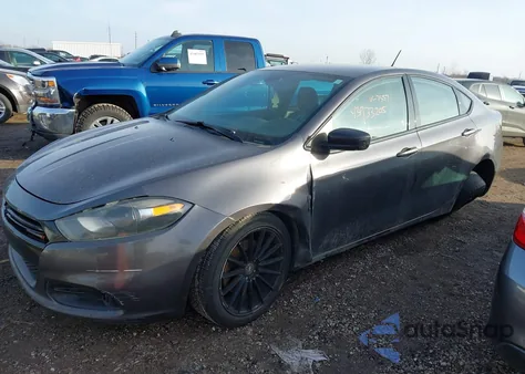 2015 Dodge Dart Sxt from USA, damaged, VIN 1C3CDFBB9FD437357